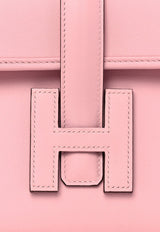 Jige Elan 29 Clutch Bag in Rose Sakura Swift Leather