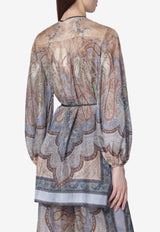 Zimmermann Wanderlust Tapestry Print Blouse Multicolor 5807DRS262SI/S_ZIMM-TB