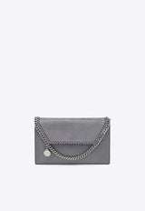 Stella McCartney Falabella Faux Leather Chain Clutch Brown 581238W9132/S_STELL-1236