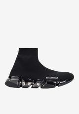 Speed 2.0 Full Clear Sole 3D Knit Sneakers