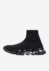 Speed 2.0 Full Clear Sole 3D Knit Sneakers