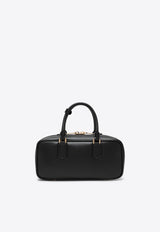 Miu Miu Large Arcadie Leather Top Handle Bag Black 5BB148OONACR3/R_MIU-F0002