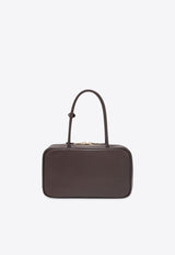 Miu Miu Medium Beau Leather Shoulder Bag Chocolate 5BB172OOO2CRW/S_MIU-F0NBL