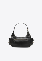 Miu Miu Aged Nappa Leather Shoulder Bag Dark Brown 5BC189OZOAF8T/R_MIU-F0201