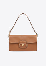 Miu Miu Leather Penny Shoulder Bag Cognac 5BD273OOOACRM/Q_MIU-F04JM