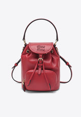 Miu Miu Mini Leather Backpack Red 5BZ045OOM2CRW/S_MIU-F0011