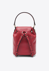 Miu Miu Mini Leather Backpack Red 5BZ045OOM2CRW/S_MIU-F0011