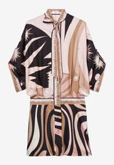 Pucci Stella Print Mini Dress Multicolor