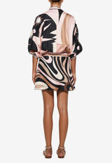 Pucci Stella Print Mini Dress Multicolor