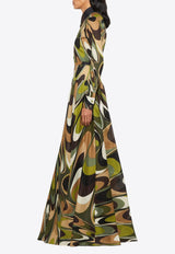 Pucci Onde Print Long-Sleeved Shirt Multicolor