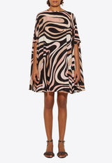 Pucci Marmo Print Mini Kaftan Multicolor