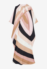Pucci Iride Print Maxi Kaftan Multicolor