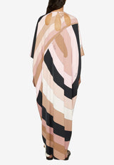Pucci Iride Print Maxi Kaftan Multicolor