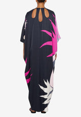 Pucci Stella Print Maxi Kaftan Multicolor