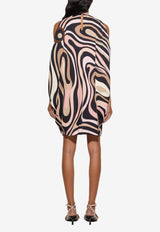 Pucci Marmo Print Mini Kaftan Multicolor
