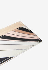 Pucci Iride Print Cardholder Beige