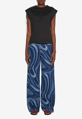 Pucci Short-Sleeved T-shirt Black