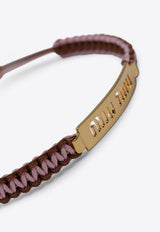Miu Miu Braided Cord Bracelet Multicolor 5IB7822IHJ/S_MIU-F05D6