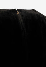 Raquel Diniz New Ioanna Velvet Maxi Dress Black 5L03082 NUV0002 00000_999_BLACK