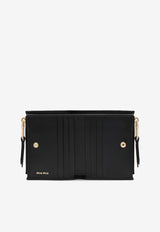 Miu Miu Matelassé Leather Wallet Black 5ML024AFPP/S_MIU-F0002