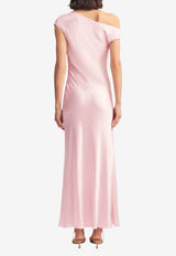 Shona Joy La Lune Asymmetrical Draped Maxi Dress 6255502_PINK