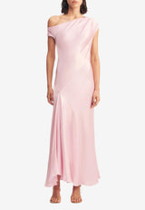 Shona Joy La Lune Asymmetrical Draped Maxi Dress 6255502_PINK