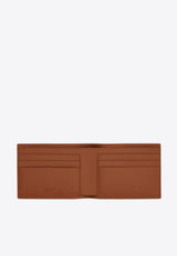 Ferragamo Florence Bi-Fold Leather Wallet Cognac 661325 FLORENCE 784533 NEW COGNAC