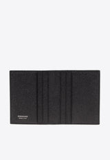 Ferragamo Gancini Grained Leather Cardholder Moss 661452 MICRO GANCIO 788087 MOSS