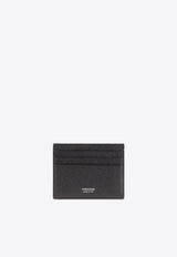Ferragamo Gancini Grained Leather Cardholder Moss 661478 MICRO GANCIO 788092 MOSS