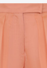 بنطال دانيلا بقَصة ساق مُستقيمة وأجزاء متباينة