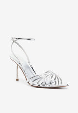 Le Silla Bella 80 Metallic Sandals 6642A080G7PPMRA 921