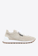 Low-Top Suede Sneakers