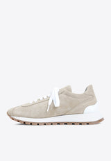 Low-Top Suede Sneakers