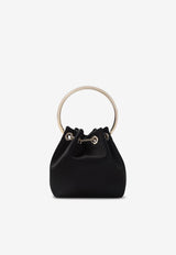 Bon Bon Satin Top Handle Bag