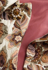 Valentino Après L'Hiver Matelassé Floral Jacket Multicolor 6B3CE3Y091M QYY