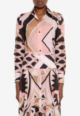 Pucci Vivara Print Long-Sleeved Shirt Multicolor 6HRJ26 6H840 015