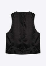 Valentino Classic Wool Vest Gray 6V0CFA65AEQ/Q_VALE-7KC