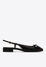 Valentino Valet Du Roi Slingback Flats Black 6W0S0MH0DDT/Q_VALE-BXV