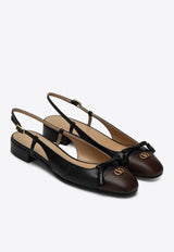 Valentino Valet Du Roi Slingback Flats Black 6W0S0MH0DDT/Q_VALE-BXV