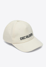 Valentino Chez Logo Baseball Cap Ivory 6W2HDA41FVH/Q_VALE-0AN