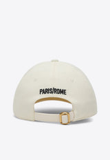 Valentino Chez Logo Baseball Cap Ivory 6W2HDA41FVH/Q_VALE-0AN
