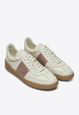Valentino Upvillage Leather Low-Top Sneakers Ivory 6W2S0IL9FCF/Q_VALE-YCC