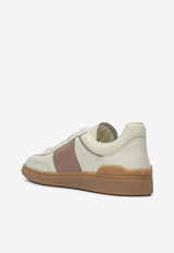 Valentino Upvillage Leather Low-Top Sneakers Ivory 6W2S0IL9FCF/Q_VALE-YCC