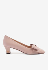 Valentino Bowow 45 Leather Pumps Pink 6W2S0LB5DDT W34
