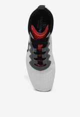 Valentino Chromathon Low-Top Sneakers in Perforated Leather White 6W2S0LL5XBM/Q_VALE-9K0