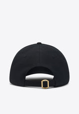Valentino Chez Logo Baseball Cap Black 6Y2HDA41WGJ/Q_VALE-0NA