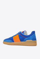 Valentino Upvillage Low-Top Suede Sneakers Blue 6Y2S0H77MBM RJ8