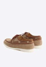 Valentino Palm Avenue Suede Loafers Brown 6Y2S0J38VNN QRE