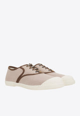 Valentino Bay By Bay Low-Top Canvas Sneakers Beige 6Y2S0J86LDZ RHC