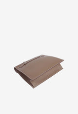 Hermès Kelly Danse in Etoupe and New White Evercolor with Palladium Hardware